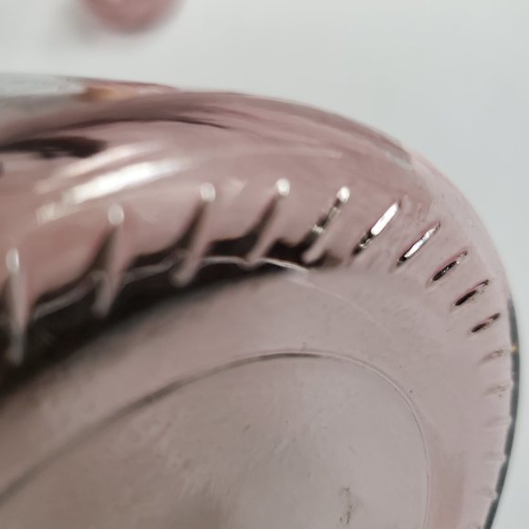 Tall Carafe Decanter w/ Stopper  by Vidrios San Miguel Spain Recycled Glass Made - Picture 10 of 11